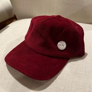 Nick Fouquet Burgandy Res Baseball Cap